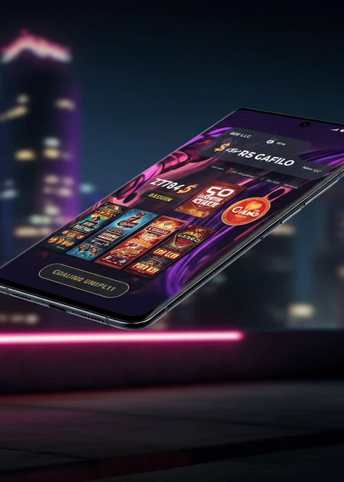 Vibrant Pokiesgg Casino interface showcasing a diverse game lobby with slots and live dealer options